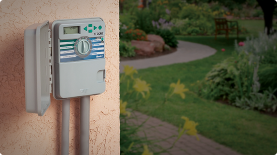 Irrigation controllers making watering your garden easy.